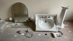 Heritage wastafel set, Huis en Inrichting, Badkamer | Badkamermeubels, Ophalen, Gebruikt, 50 tot 100 cm, 25 tot 50 cm
