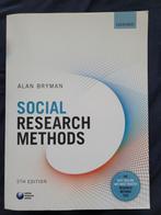 Social research methods, Boeken, Ophalen of Verzenden, Zo goed als nieuw, Overige niveaus