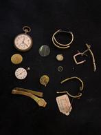 Oude Horloge Onderdelen, Bandjes & Zakhorloge, Overige merken, Overige materialen, Zakhorloge, Met bandje