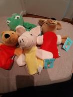 Nieuw 4 handpop kikker max velthuijs/sinterklaas of kerst, Ophalen of Verzenden, Nieuw, Kikker