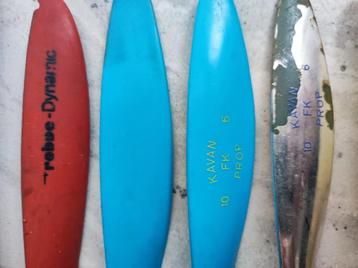 Diverse RC vliegtuig propellors, zie foto's en beschrijving beschikbaar voor biedingen