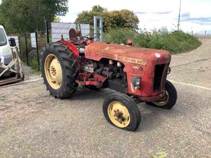 David Brown 880 landbouwtrekker, Zakelijke goederen, Machines en Bouw | Heftrucks en Intern transport, Overige typen, Overige aandrijving