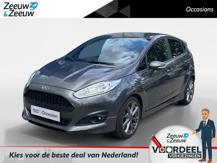 Ford Fiesta 1.0 EcoBoost ST Line 100pk | Voorruitverwarming, Auto's, Ford, Bedrijf, Te koop, Fiësta, ABS, Airbags, Airconditioning