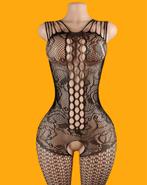 Ondeugende bodysuit, Generic, Verzenden, Zwart, Body of Korset