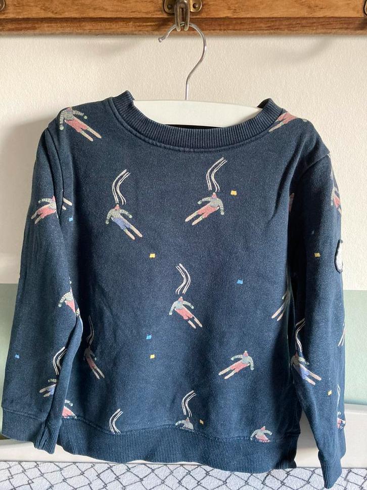 Trui Noppies donker blauw mt 104, Kinderen en Baby's, Kinderkleding | Maat 104, Gebruikt, Jongen, Trui of Vest, Ophalen of Verzenden