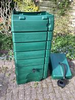 Regenton vierkant 250 liter, Tuin en Terras, Regentonnen, Gebruikt, Ophalen of Verzenden