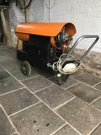 Hete lucht kanon .25 kw petroleum, Ophalen