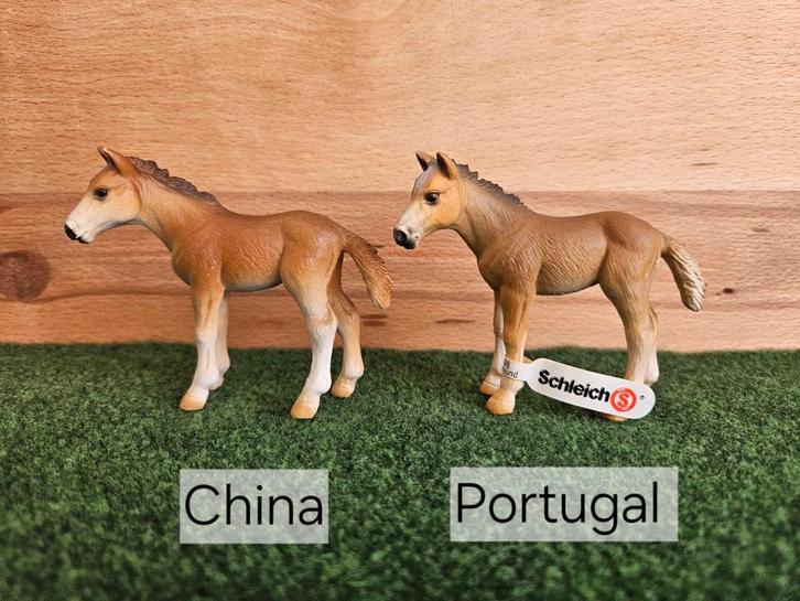 Schleich 13263 Holstein veulen met of zonder vaantje 2002, Verzamelen, Dierenverzamelingen, Zo goed als nieuw, Beeldje of Figuurtje
