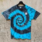 Blauw - zwart spiral tie dye met witte kat tshirt maat L, Kleding | Dames, T-shirts, Blauw, Maat 42/44 (L), Nieuw, Ophalen of Verzenden