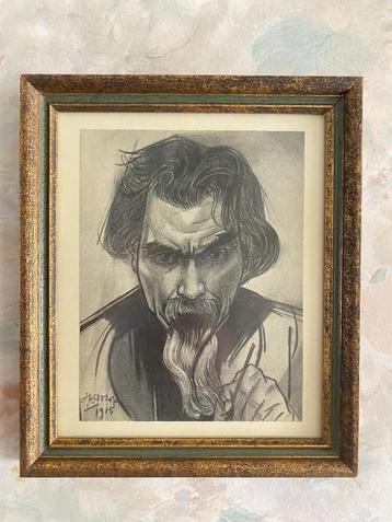 Oude  . Prent  . Jan  . Toorop  .   1915 beschikbaar voor biedingen