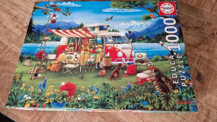 Mooie Educa puzzel 1000 stukjes, Hobby en Vrije tijd, Denksport en Puzzels, Zo goed als nieuw, 500 t/m 1500 stukjes, Ophalen of Verzenden