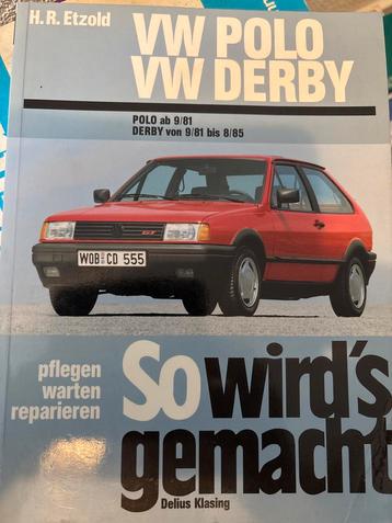 VW Polo/Derby Reparatiehandleiding - Etzold beschikbaar voor biedingen