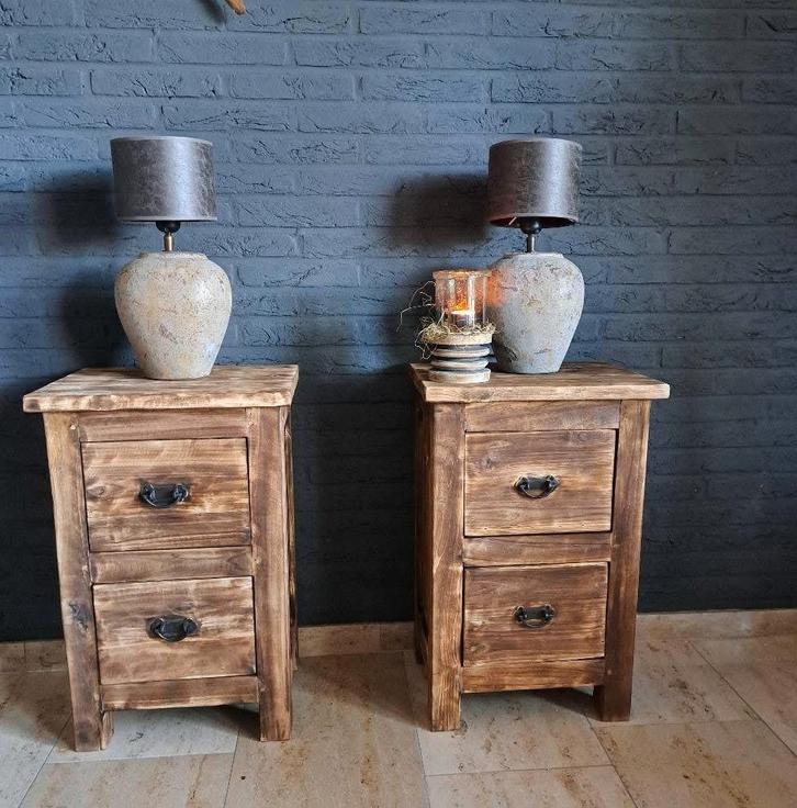 Nachtkastjes,  meubels, Huis en Inrichting, Slaapkamer | Nachtkastjes, Ophalen of Verzenden