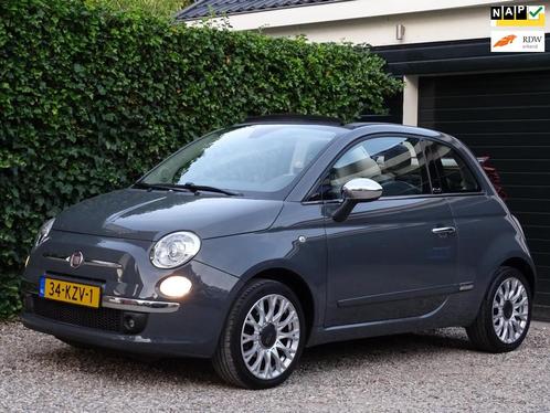 Fiat 500 C 1.2 Rock | Automaat | Bluetooth | Leer | Xenon |, Auto's, Fiat, Bedrijf, Te koop, 500C, ABS, Airbags, Airconditioning