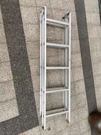 Aluminium inklapladder 270 cm hoog, Doe-het-zelf en Verbouw, Ladders en Trappen, Ophalen, Gebruikt, Ladder, Opvouwbaar of Inschuifbaar