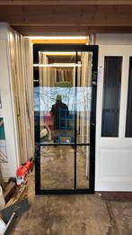 Stompe steellook deur 88x211.5 cm blank glas nr 106, Ophalen, 80 tot 100 cm, Binnendeur, Nieuw