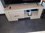 TV- meubel grijs eiken  - ZGAN, Ophalen, Overige materialen, 100 tot 150 cm, Zo goed als nieuw