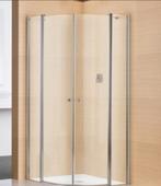 Douchecabine kwartrond 95x95x195 cm, Doe-het-zelf en Verbouw, Sanitair, Ophalen of Verzenden, Nieuw, Chroom, Douche