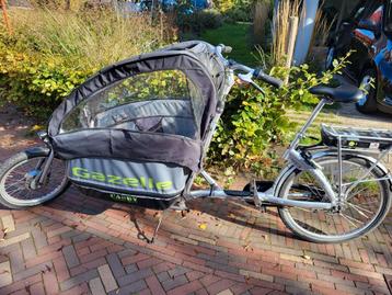 Gazelle Cabby elektrische bakfiets – 34+ km bereik beschikbaar voor biedingen