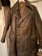 Vintage lange leren motorjas, Motoren, Kleding | Motorkleding, Overige merken, Dames, Jas | leer, Ophalen of Verzenden