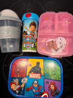 Diverse broodtrommels, drinkbekers, Ophalen of Verzenden, Gebruikt