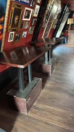 Te koop 2 cafe tafels, Huis en Inrichting, Tafels | Statafels, Ophalen of Verzenden, Gebruikt