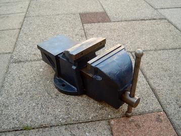 Zeer zware bankschroef 27 kg - nette staat beschikbaar voor biedingen