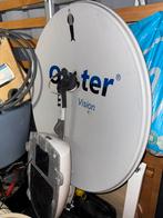 Oyster Vision Schotelantenne complete set met bekabeling, Audio, Tv en Foto, Schotelantennes, Overige merken, Oyster vision, Oyster vision