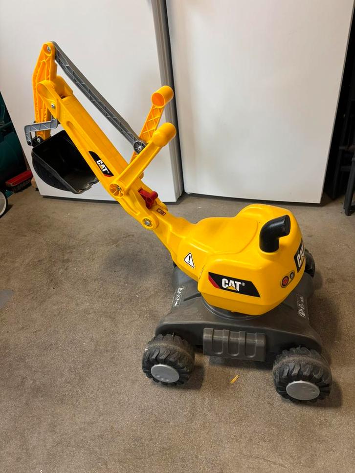 RollyToys Rollydigger CAT / Graafmachine groot, Kinderen en Baby's, Speelgoed | Speelgoedvoertuigen, Zo goed als nieuw, Ophalen