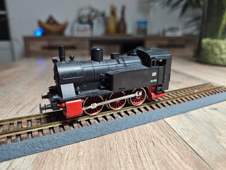 Modeltrein Ho marklin stoomlok BR-89 066, getest en ok, Hobby en Vrije tijd, Modeltreinen | H0, Zo goed als nieuw, Locomotief