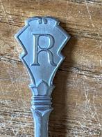 Vintage Gero Zilmeta theelepel monogram letter R, Antiek en Kunst, Antiek | Bestek, Ophalen of Verzenden