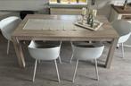 Eettafel in goede staat, Huis en Inrichting, Ophalen, 50 tot 100 cm, Zo goed als nieuw, Vijf personen of meer
