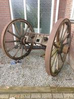 Oude wagenwielen decoratie, Ophalen of Verzenden