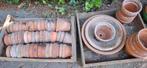 Kleine partij Terracotta potjes, Ophalen, Rond, Minder dan 25 cm