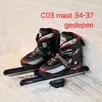 Nijdam verstelbare schaatsen maat 34-37 Geslepen, Sport en Fitness, Schaatsen, Gebruikt, Combinoren, Ophalen of Verzenden, Nijdam