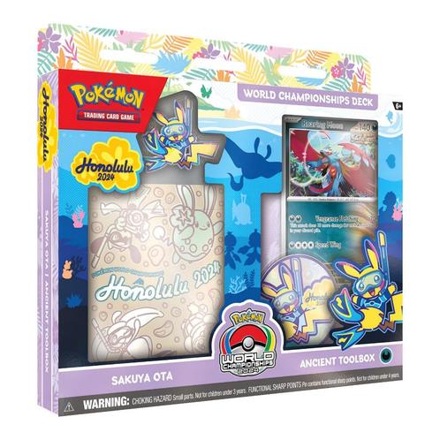 Pokémon 2024 World Championship Sakuya Ota, Hobby en Vrije tijd, Verzamelkaartspellen | Pokémon, Nieuw, Boosterbox, Verzenden