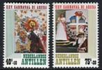 Antillen, NVPH 616 t/m 617, Arubaanse Carnaval 1979, Postzegels en Munten, Postzegels | Nederlandse Antillen en Aruba, Verzenden
