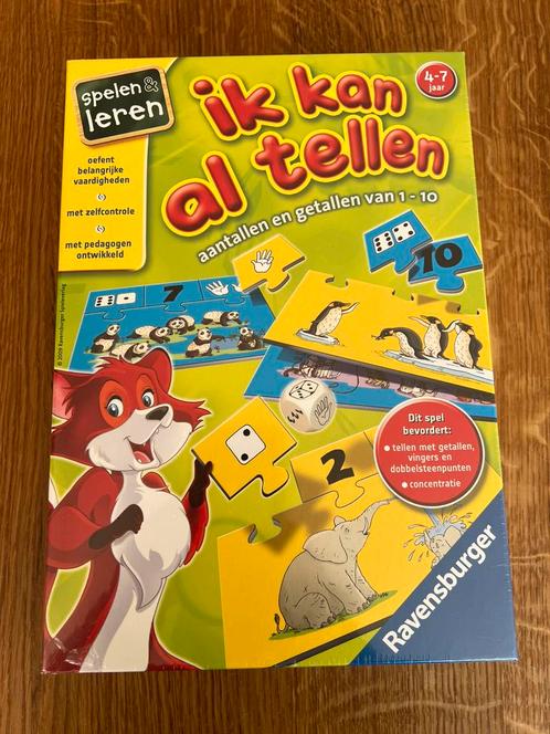 Ravensburger- Ik kan al tellen NIEUW!, Kinderen en Baby's, Speelgoed | Educatief en Creatief, Nieuw, Rekenen, Ophalen of Verzenden