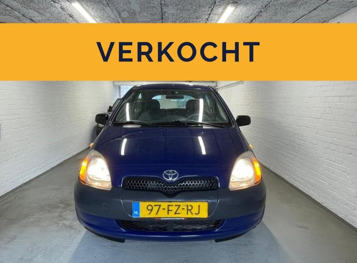 Toyota Yaris 1.0 3DR LAGE KMS • NAP • ONDERHOUD AANWEZIG …, Auto's, Toyota, Bedrijf, Yaris, Benzine, Hatchback, Handgeschakeld