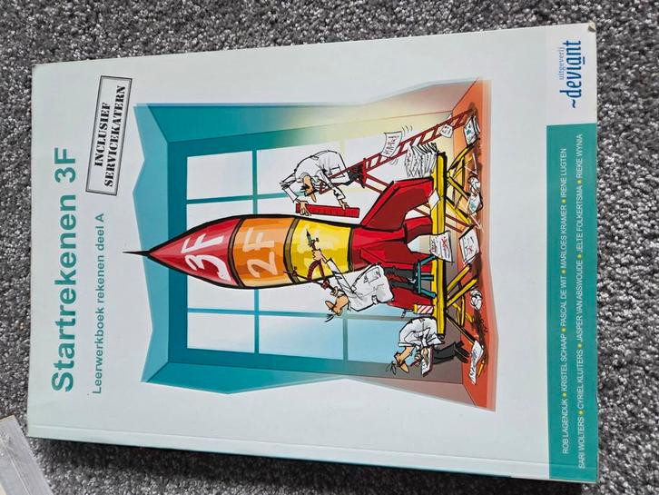 Startrekenen - 3F Leerwerkboek deel A, Boeken, Schoolboeken, Zo goed als nieuw, Nederlands, Overige niveaus, Ophalen of Verzenden