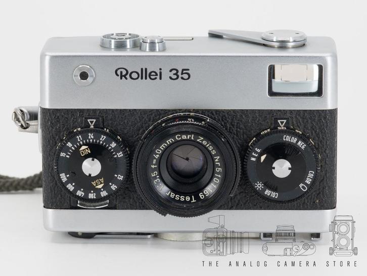 Rollei 35, germany, MOOI!, Audio, Tv en Foto, Fotocamera's Analoog, Gebruikt, Compact, Overige Merken, Ophalen of Verzenden
