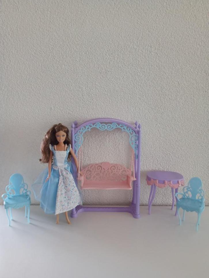 Van BARBIE als de Prinses en de Bedelaar (Tea Party) - ERIKA, Verzamelen, Poppen, Gebruikt, Pop, Ophalen of Verzenden