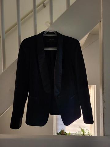 Zwarte basic blazer van Zara - maat S  beschikbaar voor biedingen