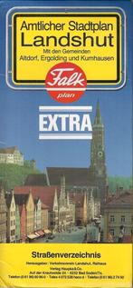 Pl179 plattegrond landshut falk plan, Gelezen, 2000 tot heden, Ophalen of Verzenden, Landkaart