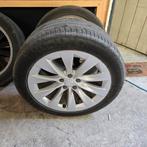 Tesla Model X Velgen met Zomerbanden - 20 inch, Auto-onderdelen, Banden en Velgen, Ophalen, Gebruikt, 255 mm, Banden en Velgen