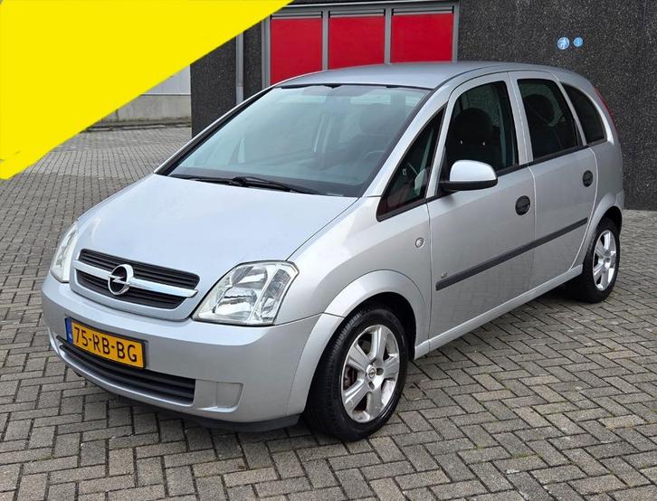 Opel Meriva 1.4 16V 2005 Grijs MPV AIRCO / NIEUWE APK !!, Auto's, Opel, Bedrijf, Meriva, ABS, Airconditioning, Alarm, Boordcomputer