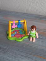 Playmobil - Baby met Babygym uit set 5304, Ophalen of Verzenden, Zo goed als nieuw, Complete set