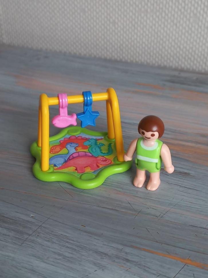 Playmobil - Baby met Babygym uit set 5304, Kinderen en Baby's, Speelgoed | Playmobil, Zo goed als nieuw, Complete set, Ophalen of Verzenden