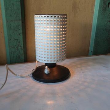 Tafel lamp Hala Zeist Busquet vintage retro origineel metaal beschikbaar voor biedingen