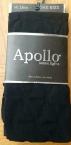 Apollo mooie zwarte panty met dunnere dots 1 maat 60 denier, Kleding | Dames, Leggings, Maillots en Panty's, Nieuw, Panty, Zwart